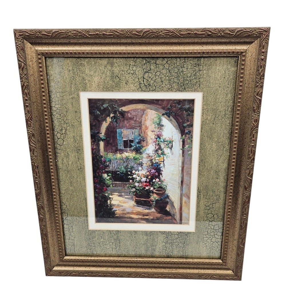 Vail Oxley Floral Archway Framed Art Print Beijing China